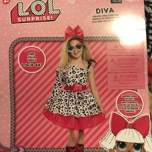 Lol surprise costume, girl size 4-6x